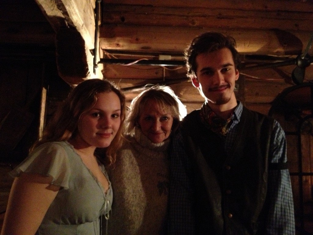 Amanda, Ellinor og William