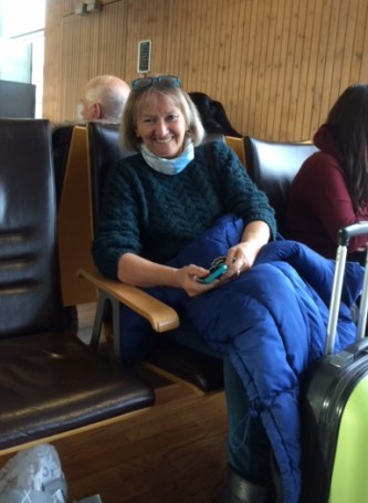 Ellinor på Gardermoen