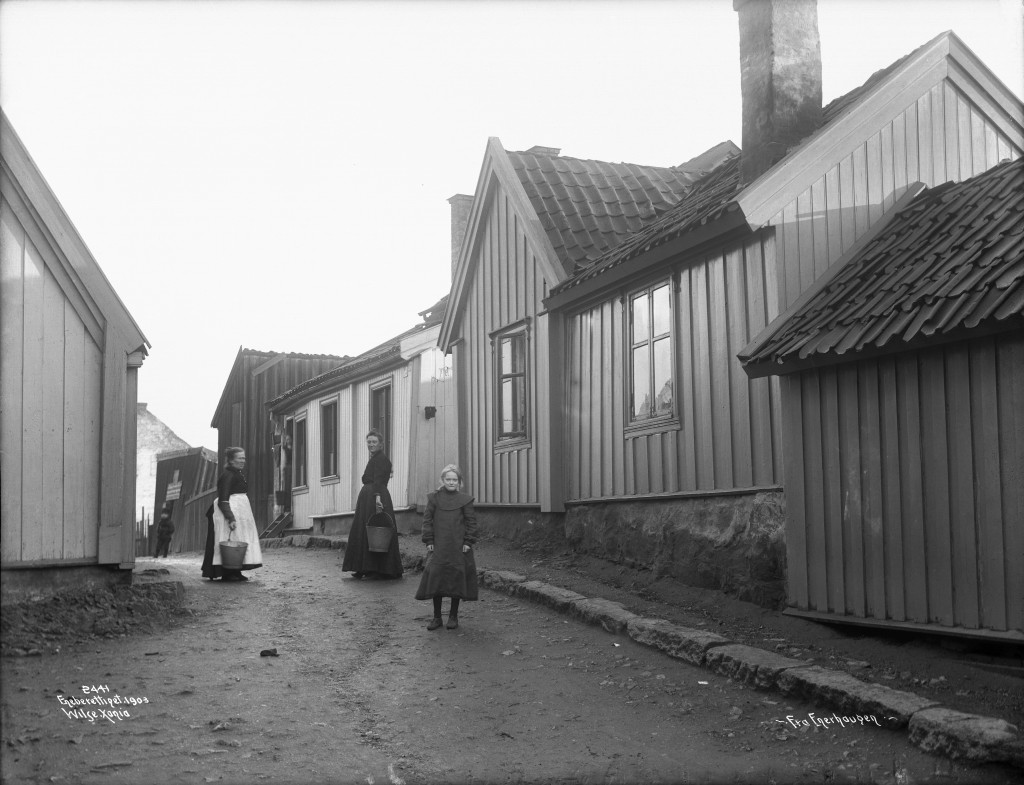 «Foto fra Enerhaugen: Anders B. Wilse/Oslo Museum».